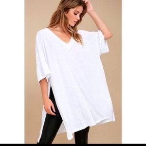 Free people oversized tshirt black